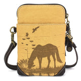 Chala Safari Horse Cell Crossbody Bag