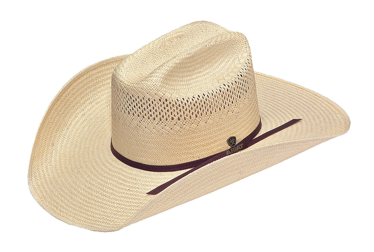 Ariat 10X Americana Straw Western Hat