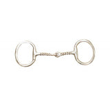 Korsteel Corkscrew Flat Eggbutt Snaffle