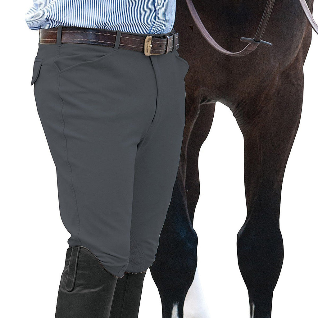 Ovation Men's Euroweave Knee Patch Breech Tack Room Too