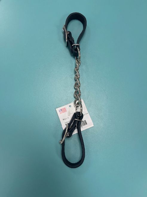 California Equine Curb Strap with Single Chain
