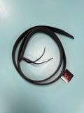 California Equine Black Latigo Tie Strap 1 1/2"