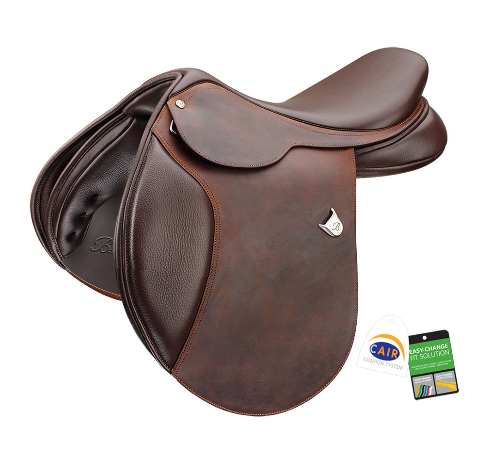 Bates "Caprilli" Close Contact with Extended Flap Saddle