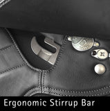 Bates "Wide" Luxe Leather Dressage+ Saddle