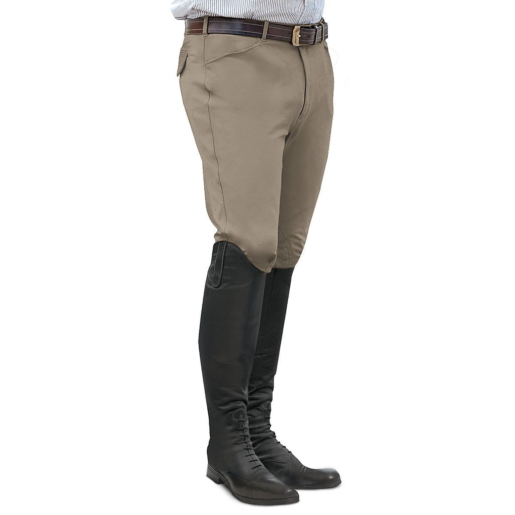 Ovation Men's Euroweave Knee Patch Breech Tack Room Too