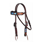 Professional's Choice Dark Beaded Browband Headstall