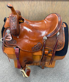 Billy Cook Cowhorse Saddle 16 1/2"