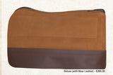 SaddleRight Western Saddle Pad-Square