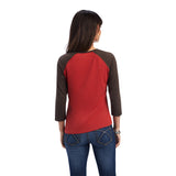Women's Ariat REAL Arrow Classic Fit 3/4 Sleeve Tee