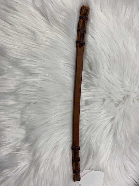 Custom Harness Leather Replacement Brow Band