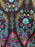 Roper Ladies Paisley 3/4 Sleeve Blouse