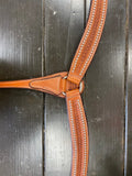 Billy Cook Waffle Tooled Breastcollar With Spots