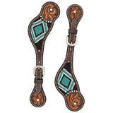 Weaver Leather Beaded Spur Strap