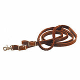 Tory Leather Braided Roping Rein