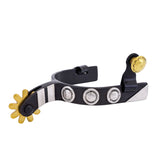 Partrade Youth Black & Silver Concho Spurs