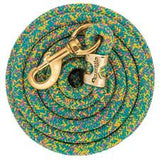 Weaver Poly Lead Rope 10ft X 5/8" with Brass Snap