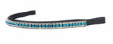 Ovation Tiffany Crystal English Bridle Browband