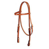 Tory Leather Straight Browband Oversize Headstall