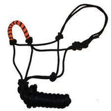 Two Tone Nose Rope Halter With 8' Lead