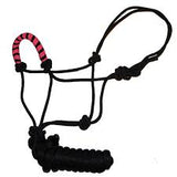 Two Tone Nose Rope Halter With 8' Lead