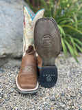 Roper Women's Arrow Feather Square Toe Boot