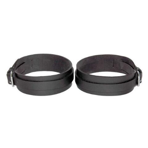 Camelot Quik N EZE Garter Straps - Black Small | No-Hassle Snap-On Garters
