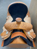 SRS Barrel Saddle Combo Tooled Light Oil