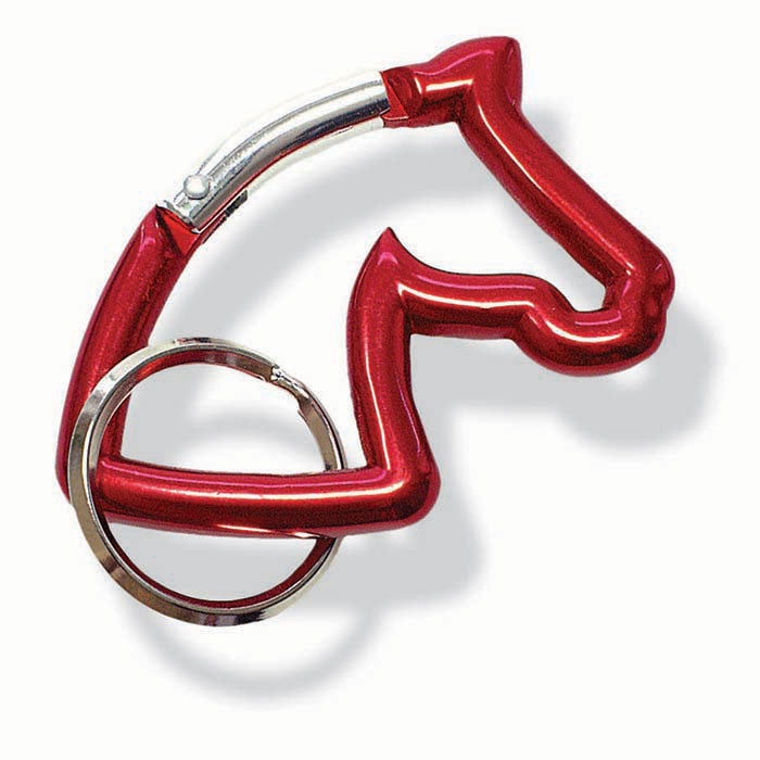 Horsehead Carabiner Keychain