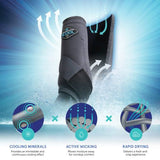 Professionals Choice 2XCool Sports Medicine Boots - 2 Packs Solid Colors