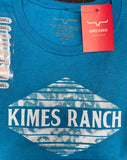 Kimes Ranch Ladies Monterey El Paso Short Sleeve T Vintage Teal