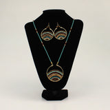 Blazin Roxx Necklace Set Beaded Multi Turquoise