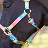 Weaver Polyester Halter Rainbow