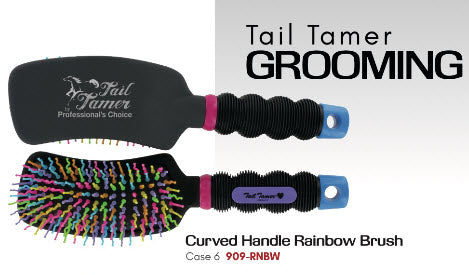 Professional's Choice Tail Tamer Rainbow Brush