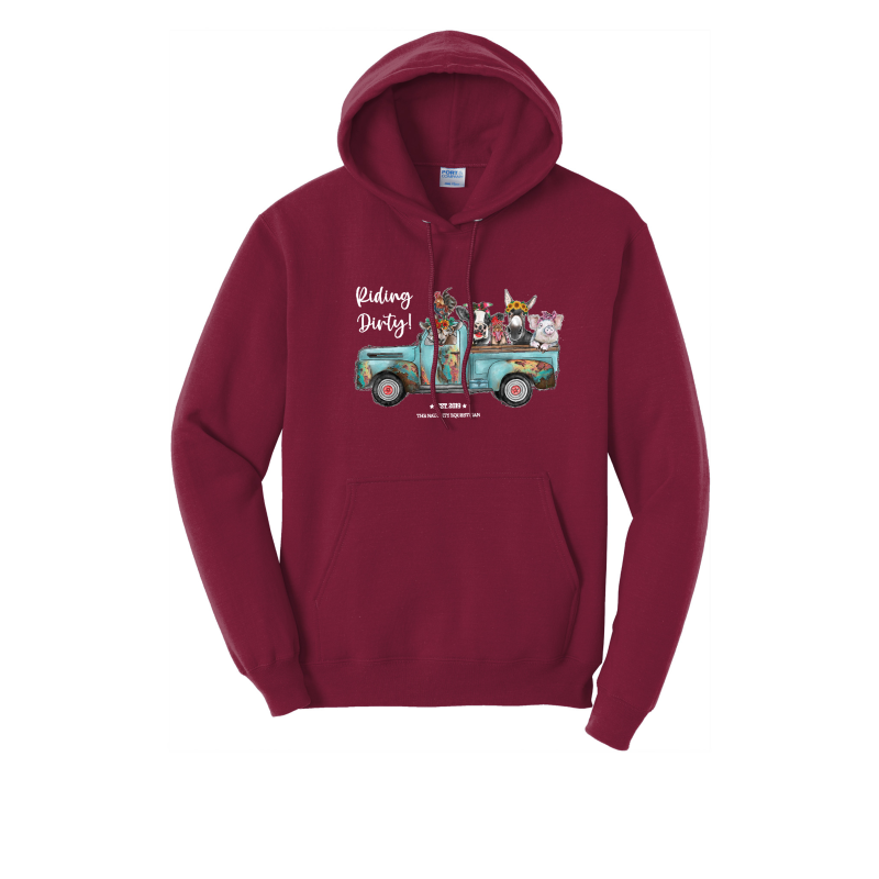 The Naughty Equestrian Riding Dirty Hoodie