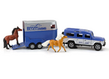 Breyer Land Rover And Tag-A-Long Horse Trailer