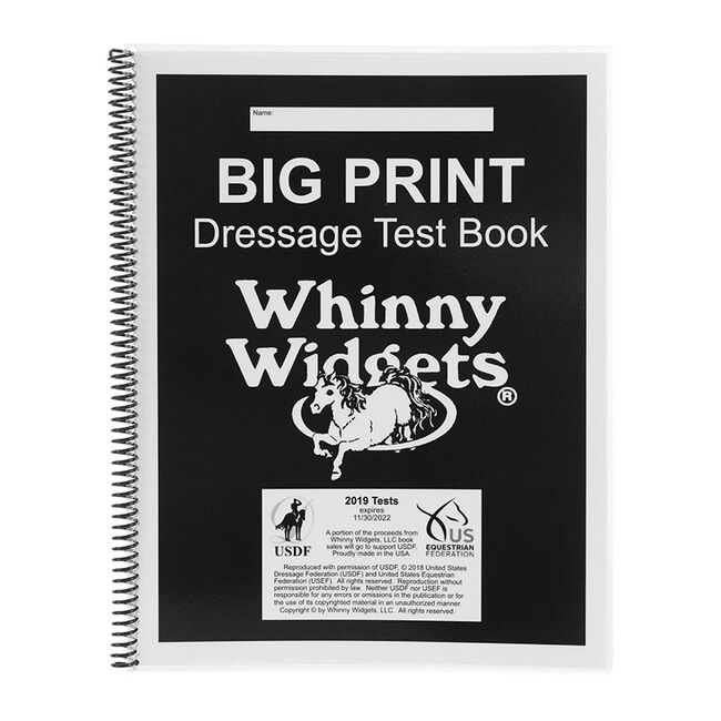 Whinny Widgets Dressage Tests 2023-Instructor's Edition