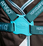 Horseware Ireland Amigo Bravo 12 Plus with Disk Front Closure Turnout Lite (Og)