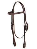 Billy Cook Browband Headstall With Spots & Conchos