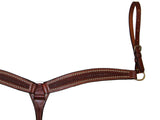 Billy Cook Waffle Tooled Breastcollar With Spots