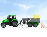 Breyer Farms Tractor And Tag-A-Long Wagon