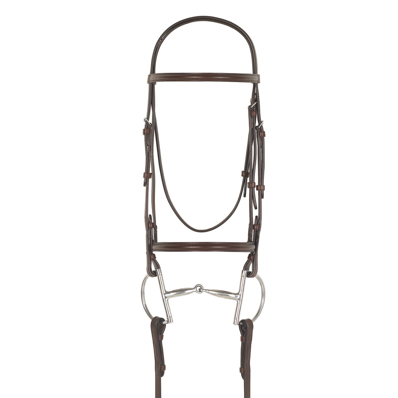 Camelot Plain Raised Padded Snaffle Bridle