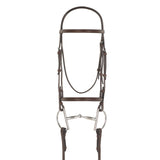 Camelot Plain Raised Padded Snaffle Bridle