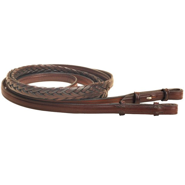 Tory Leather Braided Leather English Reins