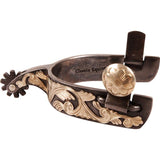 Classic Equine Greyed Iron Drop Band Roper Spur