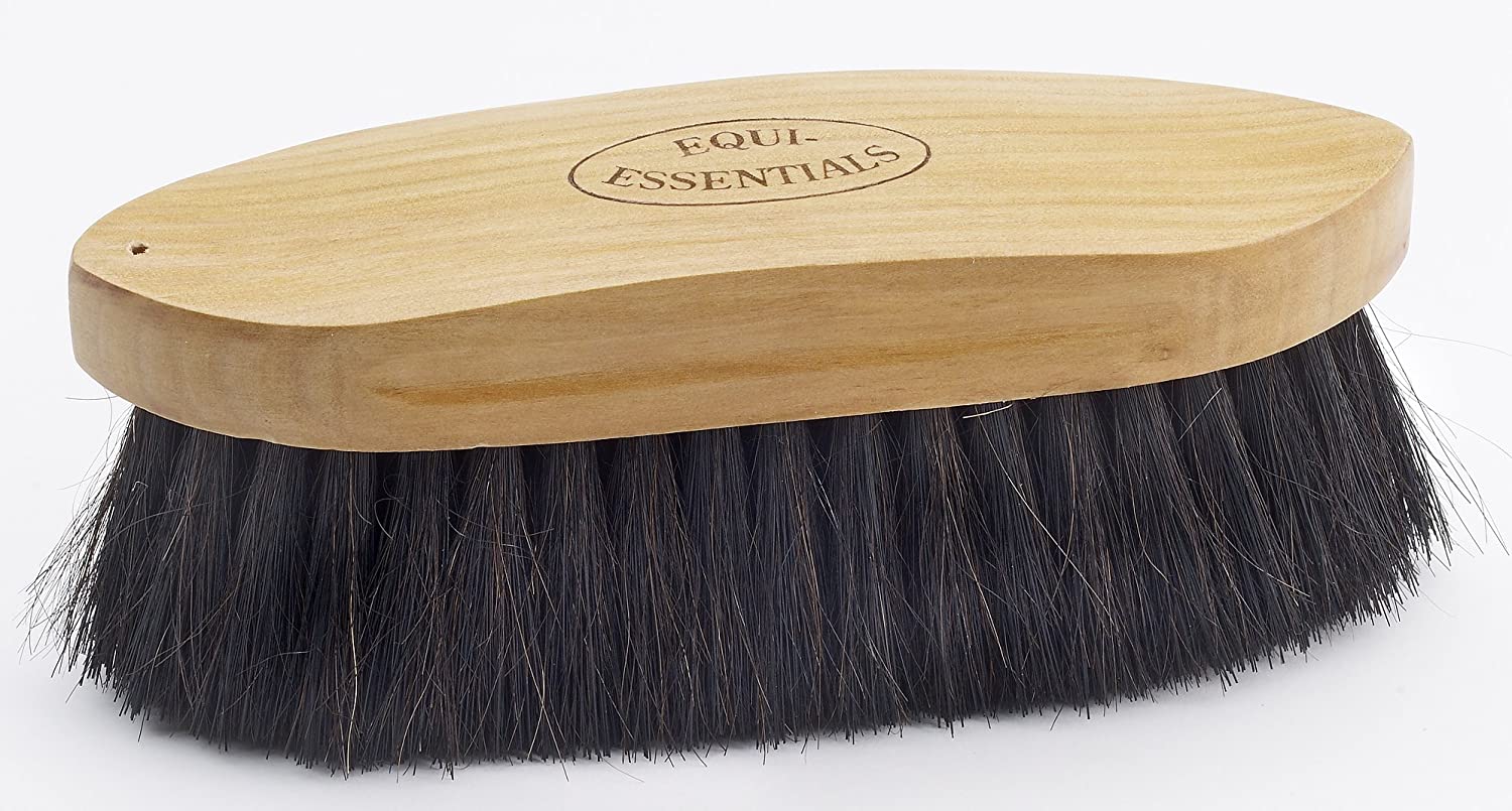 Equi-Essentials Wood Back Horse Hair Brush