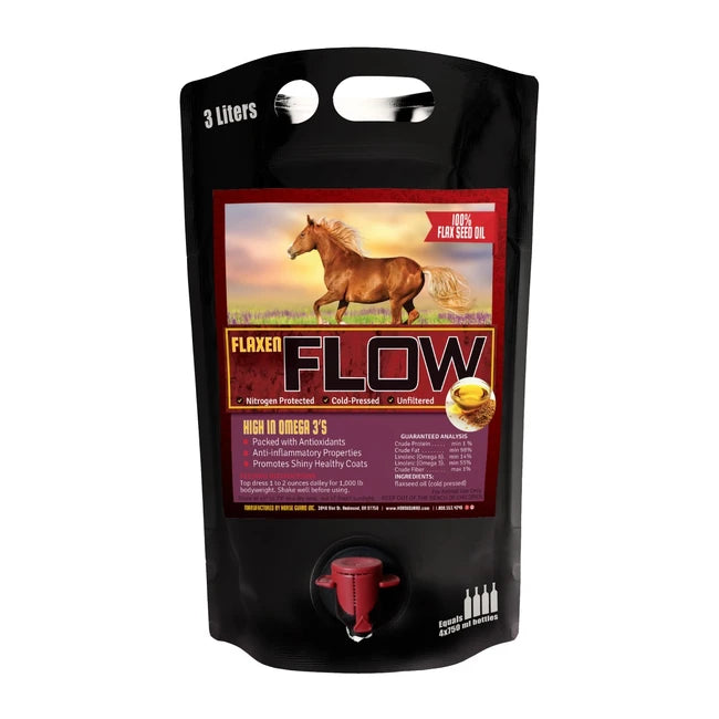 Flaxen Flow (Flaxseed Oil) 3 Liter Flow Horse Guard
