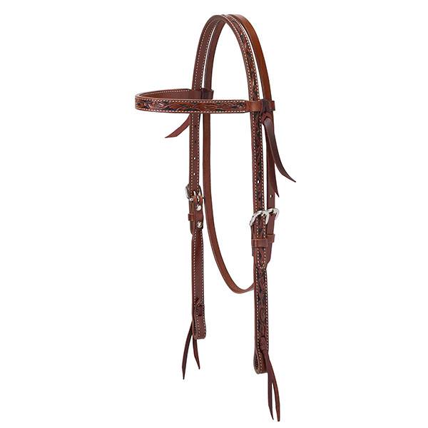 Weaver Leather Floral Carved Bridle Collection