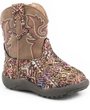 Roper Glitter Aztec Boot For Baby/Infants