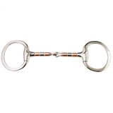 Korsteel Copper And Steel Roller Eggbutt Snaffle