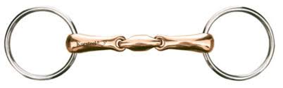 Korsteel Oval Mouth Copper Loose Ring Snaffle
